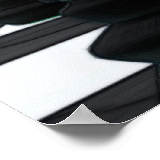 Chess Fantasy Gothic Art ポスター (角)