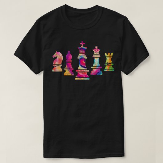 Chess Figures Geek Chess Player Gift Chess Tシャツ (デザイン正面)