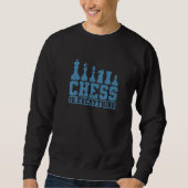 Chess Is Everything Chess Pieces スウェットシャツ (正面)