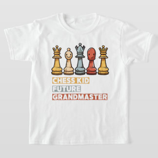 Chess Kid Future Grandmaster: Gift for Young Chess Tシャツ