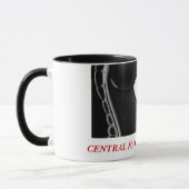 chess__knight_rook、中央NYのチェス装置 マグカップ (左)