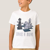 chess, make a move tシャツ (正面)