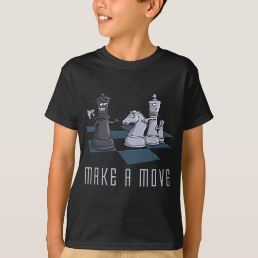 chess, make a move tシャツ (正面)