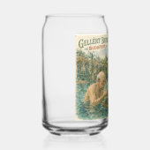 Chess match Gellert Baths Budapest Hungary ガラス缶 (左)