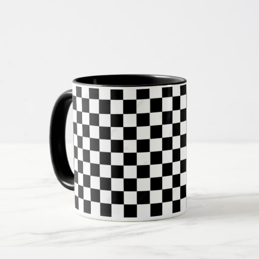 Chess Mug - Elegant and Timeless Design マグカップ (正面左)