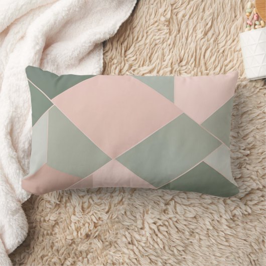 Chess on Sage Green AI art ランバークッション (ブランケット)