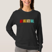 Chess Periodic Table Chess Player Pun Quote Tシャツ (正面)