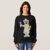 Chess piece King Chess Board game スウェットシャツ (正面フル)