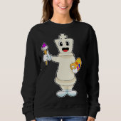 Chess piece King Chess Board game スウェットシャツ (正面)