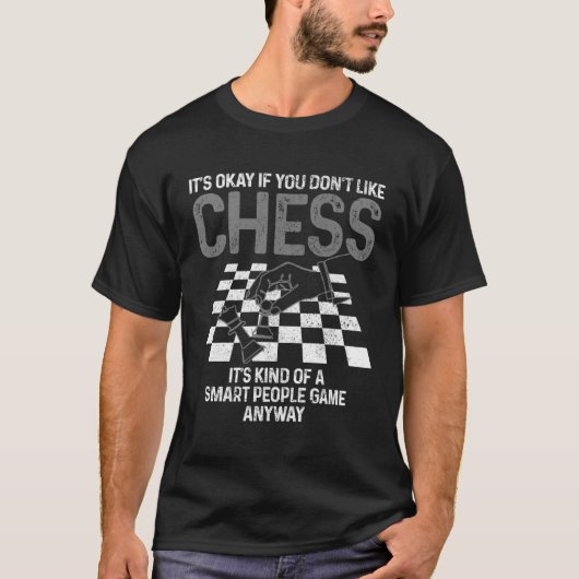 Chess Smart People Game  Chess Player Tシャツ (正面)