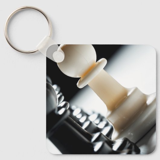 Chess Soldier Printed Keychains キーホルダー (正面)