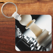 Chess Soldier Printed Keychains キーホルダー (正面)