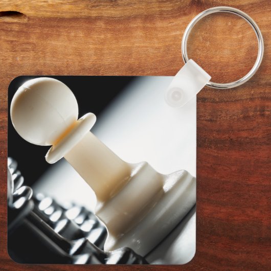 Chess Soldier Printed Keychains キーホルダー (裏面)