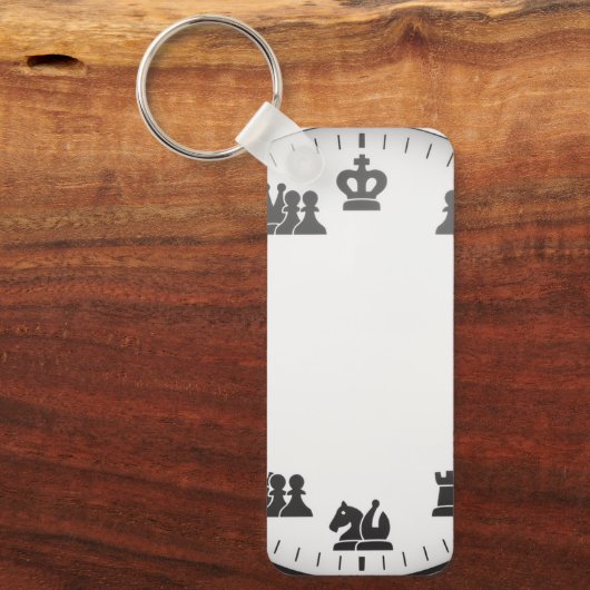 Chess Themed Wall Clock キーホルダー (正面)