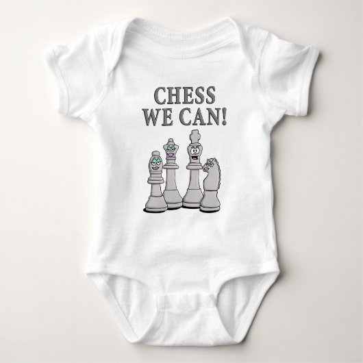 Chess we can ベビーボディスーツ (正面)