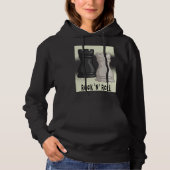 Chess word game Rook and Roll with chess piece roo パーカ (正面)