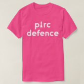 Chess Words Pirc Defence Chess  Tシャツ (デザイン正面)