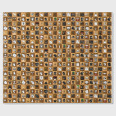 ChessCraftタイル張り紙 ラッピングペーパー (フラット)