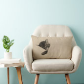 Chessie "子ネコのような睡眠"のアクセントの枕 ランバークッション (椅子)