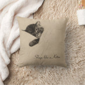 Chessie "子ネコのような睡眠"の枕 クッション (ブランケット)