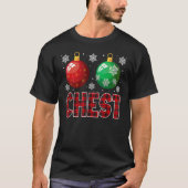 Chest Nuts Christmas   Matching Couple Chestnuts 1 Tシャツ (正面)