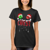 Chest Nuts Christmas   Matching Couple Chestnuts Tシャツ (正面)