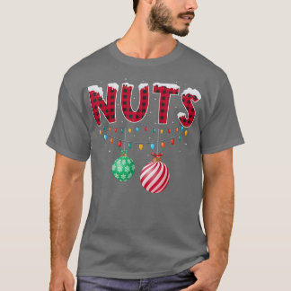 Chest Nuts ChristmasFunny Matching Couple Chestnut Tシャツ