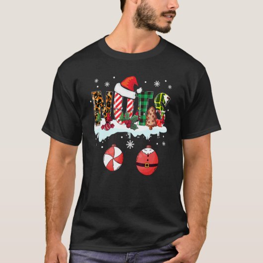 Chest Nuts Couples Christmas Chestnuts Adult Match Tシャツ (正面)