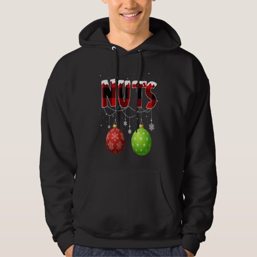 Chest Nuts Matching Chestnuts Christmas Couples パーカ (正面)