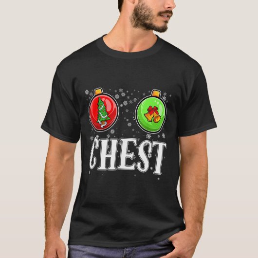 Chest Nuts Matching Chestnuts Christmas Couples Nu Tシャツ (正面)