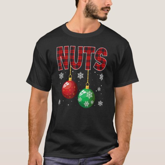 Chest Nuts Matching Chestnuts Christmas Couples Nu Tシャツ (正面)