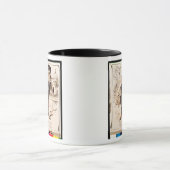 Chester Alan Arthur、c.1883の風刺漫画 マグカップ (中央)