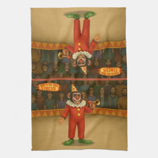 Chester chimp clown キッチンタオル
