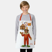 Chester, circus clown エプロン (着用した状態)