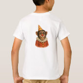 Chester the chimp clown tシャツ (裏面)