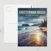 Chesterman Beach Canada ポストカード (正面/裏面)