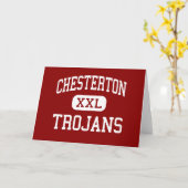 Chesterton -トロイ人-高Chestertonインディアナ カード (黄色い花)