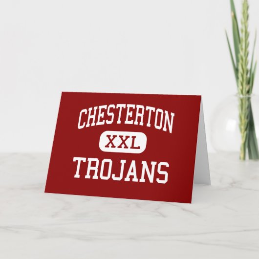 Chesterton -トロイ人-高Chestertonインディアナ カード (正面)