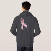 Chesticularの蟹座の認識度のフード付きスウェットシャツ パーカ (裏面フル)