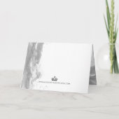 Chestnut Pageant Portrait Note Card | Silver Storm サンキューカード (裏面)