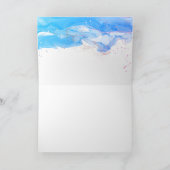 Chestnut Pageant Portrait Note Cards | Blue Ocean サンキューカード (内部)