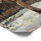 Chestnut Trees at Louveciennes, c.1871-2 ポスター (角)