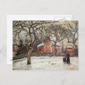 Chestnut Trees at Louveciennes, c.1871-2 ポストカード (正面/裏面)