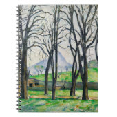 Chestnut trees, Famous painting ノートブック (正面)