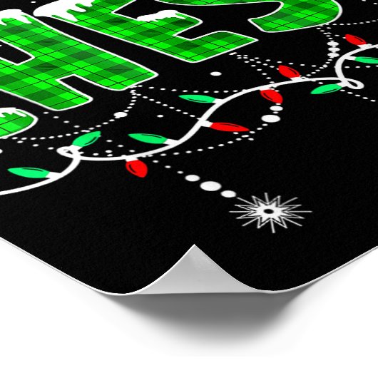 Chestnuts Matching Family Funny Chest Nuts Christm ポスター (角)