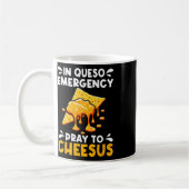 Chesus Cinco De Mayo祈 Cに対するQueosの緊急時 コーヒーマグカップ (左)