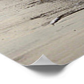 Cheval dans les vages, Papier poster (mat) ポスター (角)