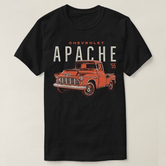 CHEVROET APACHE Tシャツ (デザイン正面)