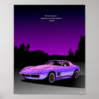 Chevrolet 1969ポスター ポスター