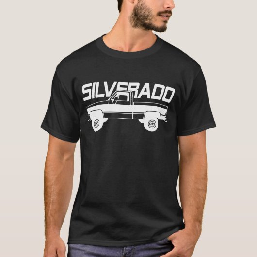 Chevrolet C10 Silverado 1987 Tシャツ (正面)